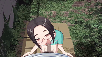 【色情动漫、成人动画】[中文字幕] 待矢 花央理 (妹)[有眼镜]